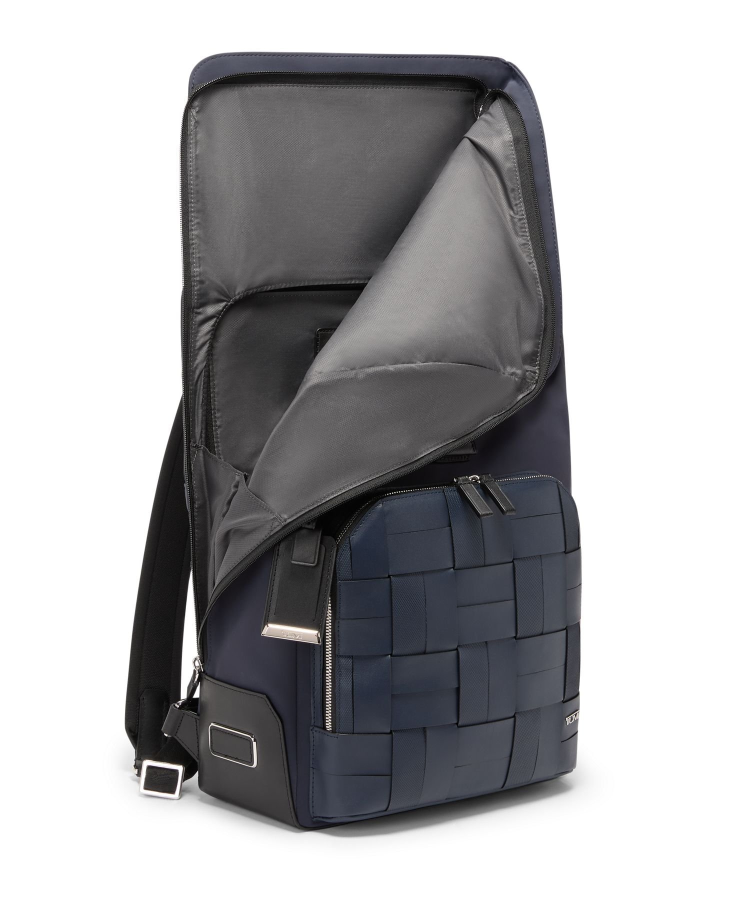 TUMI 【TUMI 公式店】HARRISON 「オズボーン」ロール・トップ・バックパック トゥミ バッグ リュック・バックパック ネイビー【送料無料】
