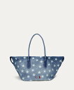 POLO RALPH LAUREN フラッグ デニム ミディアム Bellport トート ラルフローレン バッグ トートバッグ ネイビー【送料無料】