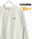 【SALE/8%OFF】CONVERSE トレーナー メンズ スウェット 裏 ボア レディース ユニセックス マルカワ トップス スウェット・トレーナー グレー ホワイト ブラック ブルー【送料無料】