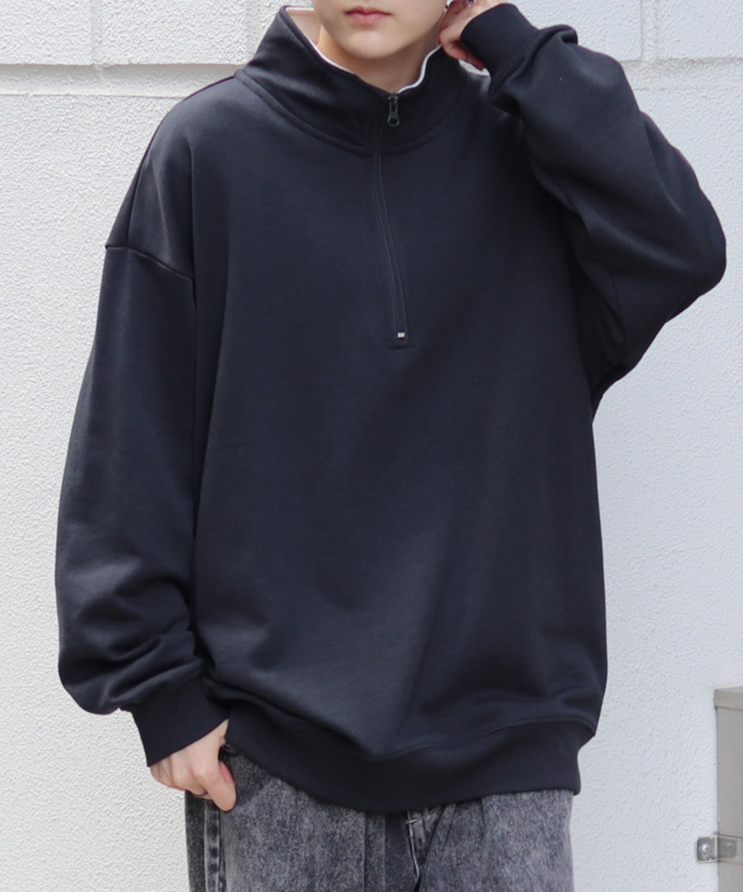 【SALE／16%OFF】Confirm (M)Confirm/AM2330800 コンファーム トップス スウェット・トレーナー カーキグリーン ブラック【送料無料】