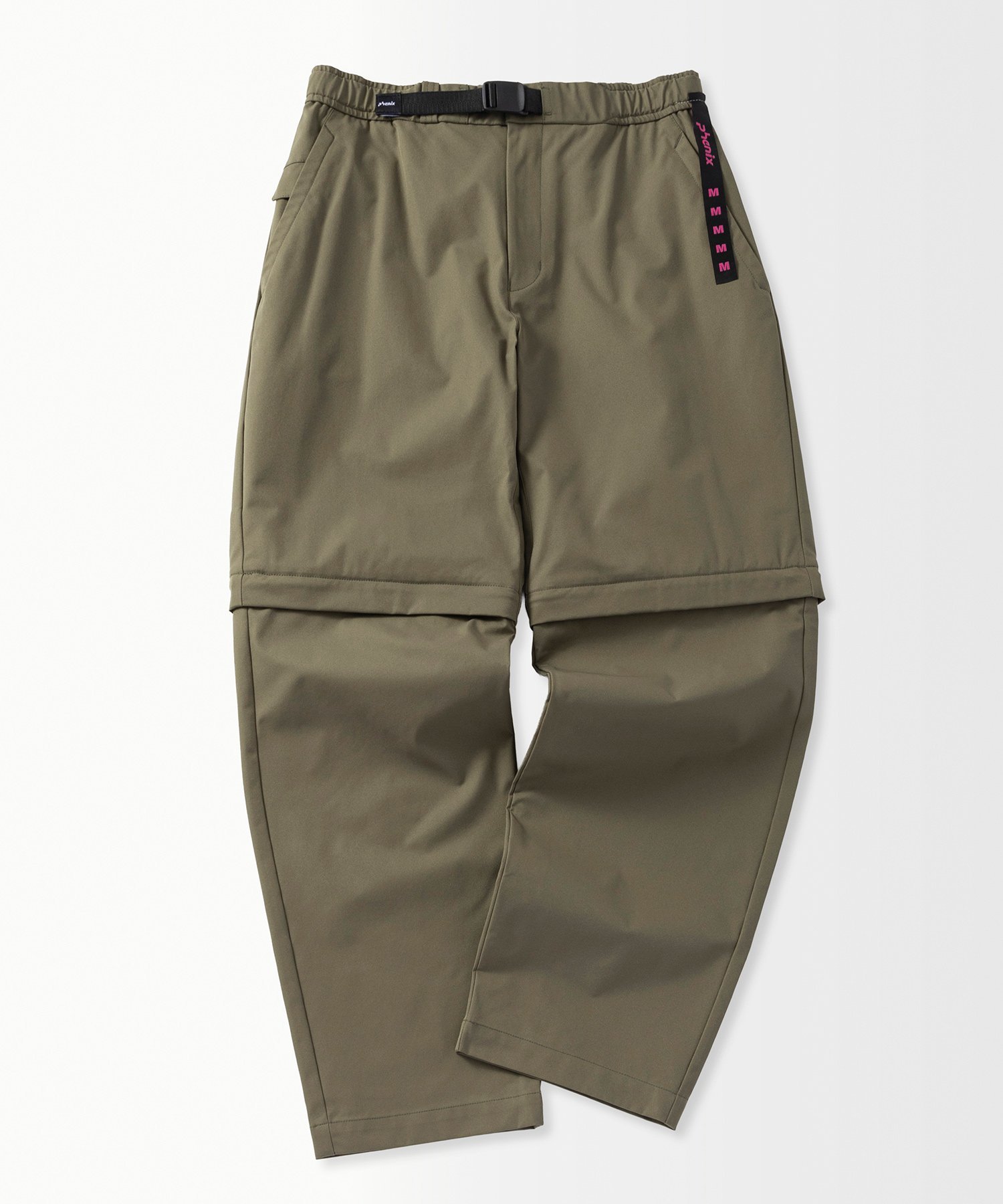 phenix phenix outdoor アラートパンツ コンバーチブルメランジ WOMENS シフォン パンツ その他のパンツ カーキグリーン ベージュ ブラック