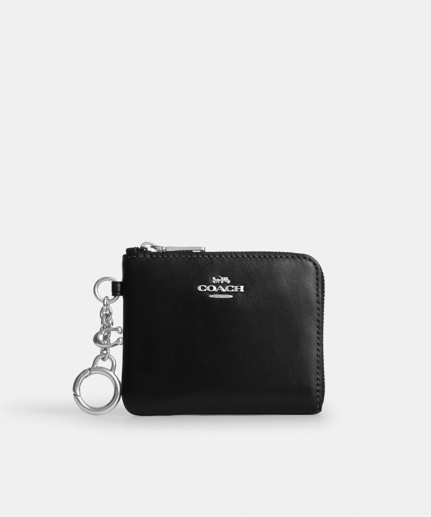 【SALE／45%OFF】COACH OUTLET 【公式】スモール コーナー ジップ ウォレット コーチ　アウトレット 財布・ポーチ・ケース 財布 ブラック【送料無料】