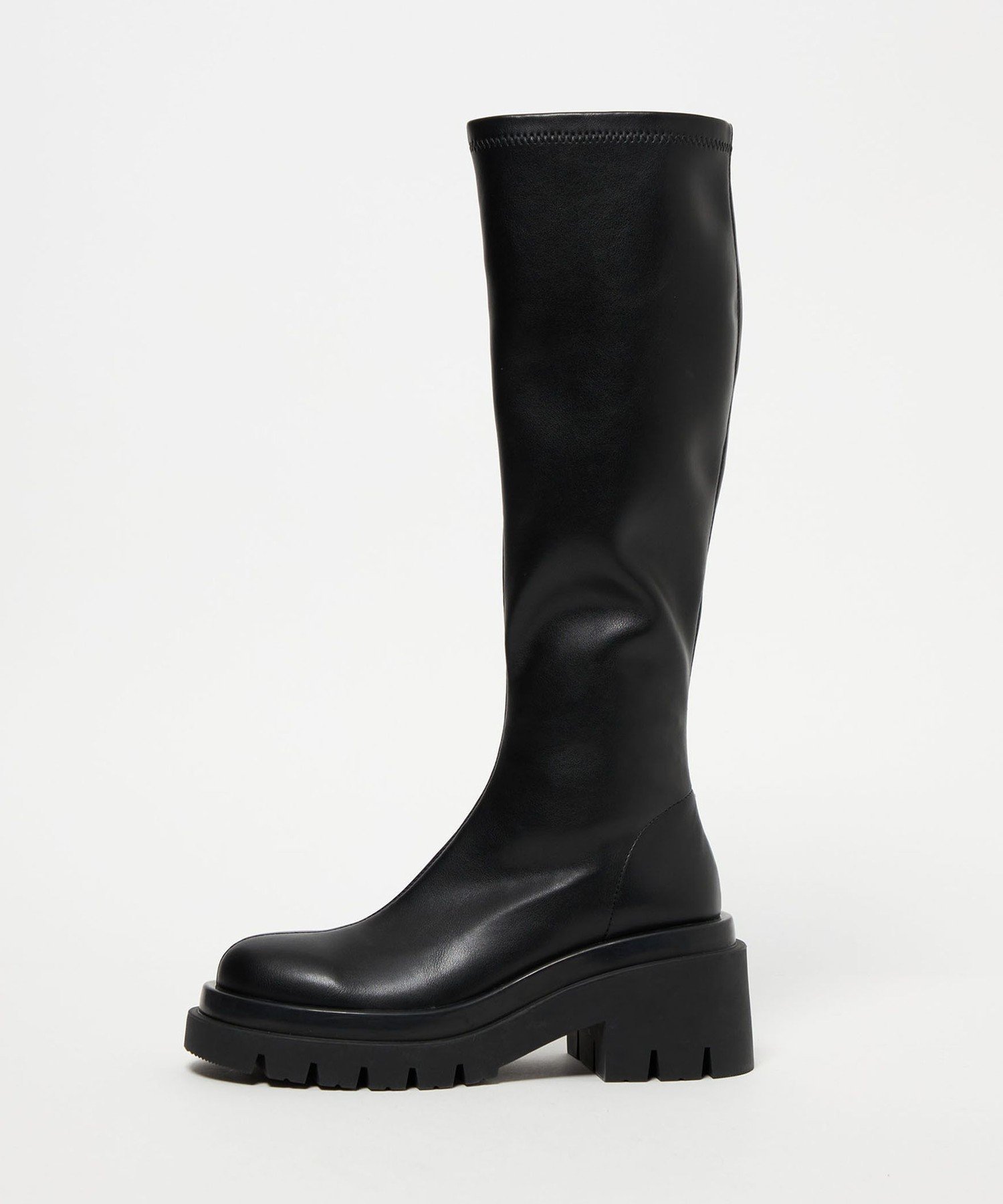 【SALE／30%OFF】SY UNITED ARROWS ＜SY＞ タンクソールスト ロングブーツ75↑ ユナイテッドアローズ アウトレット シューズ・靴 ブーツ ブラック【送料無料】