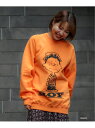 sportswear SPORTSWEAR/PEANUTS SPECIAL 11.5OZ PULLOVER-2 ジャーナル スタンダード レリューム カットソー スウェット オレンジ ピンク ブルー レッド【送料無料】