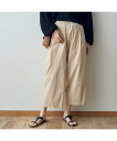 Rouge vif la cle 【ロングセラー】イージー ワイドパンツ ルージュ・ヴィフ ラクレ パンツ その他のパンツ イエロー ベージュ ネイビー【送料無料】
