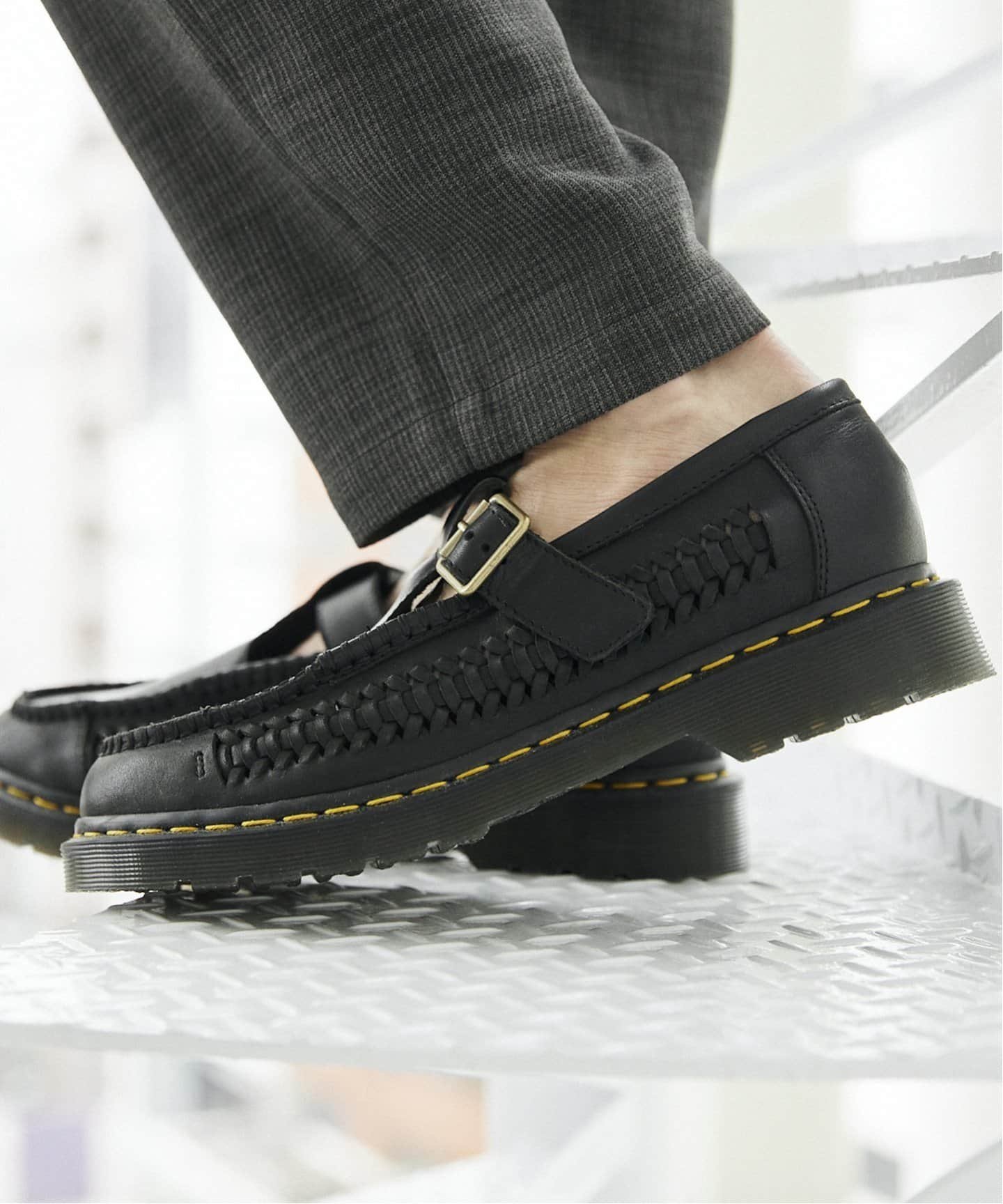 ドクターマーチン サンダル メンズ JOURNAL STANDARD relume Dr.Martens Adrian Tバーシューズ ジャーナル スタンダード レリューム シューズ・靴 サンダル ブラック【送料無料】