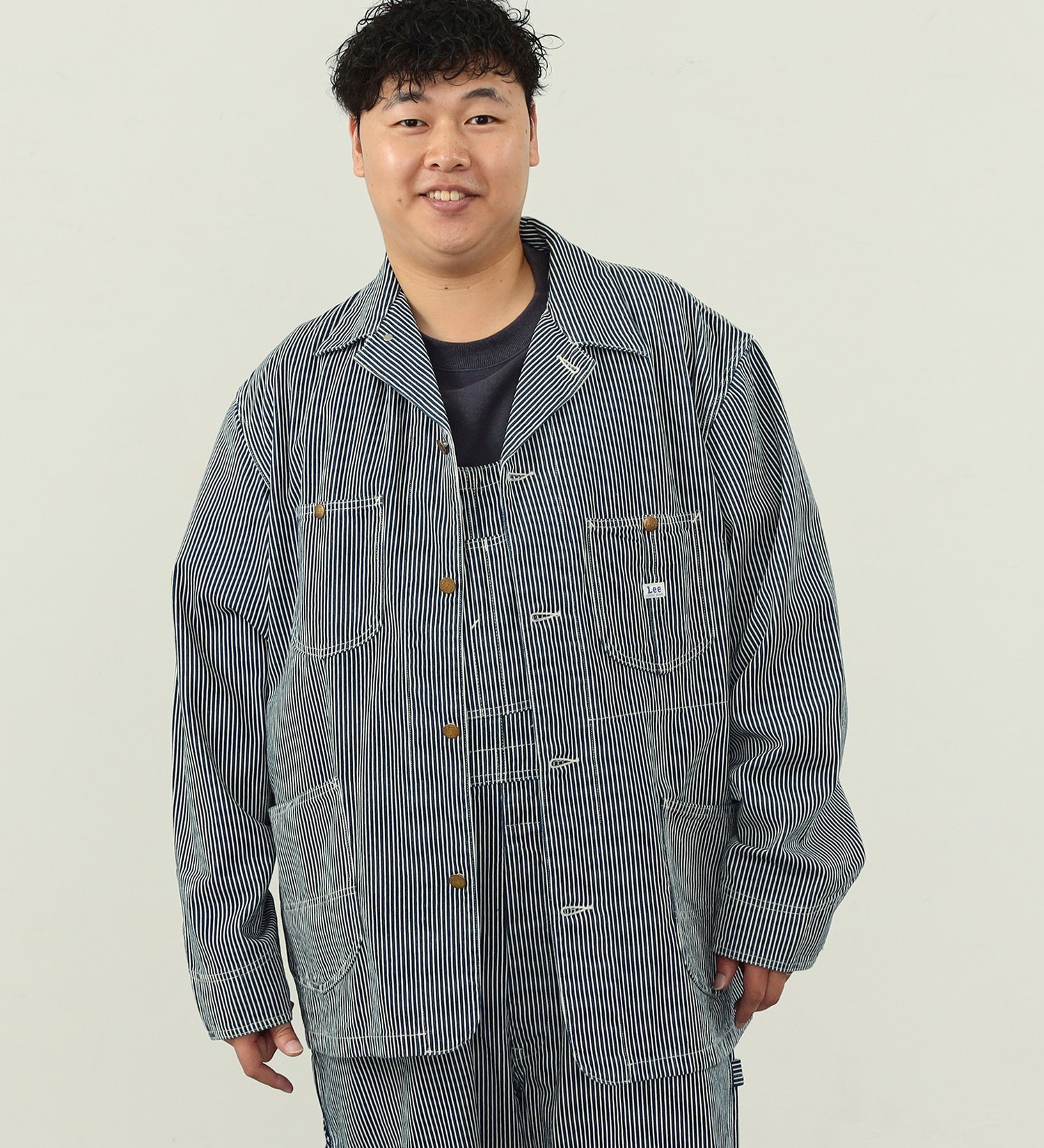 Lee Lee 【大きいサイズ】DUNGAREES ロコジャケット/カバーオール/デニムジャケット セットアップ可 エドウインオンラインモール ジャケット・アウター カバーオール・ワークジャケット【送料無料】