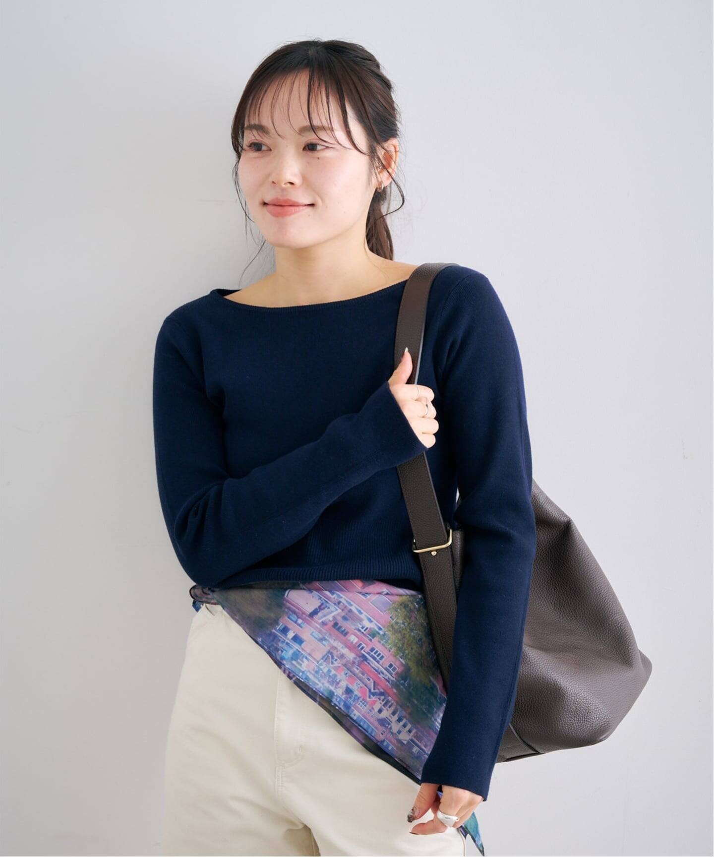 U by SPICK&SPAN ≪追加≫AULENTTI / オウレンティ ショルダーバッグ ユーバイスピックアンドスパン バッグ ショルダーバッグ ブラウン【送料無料】