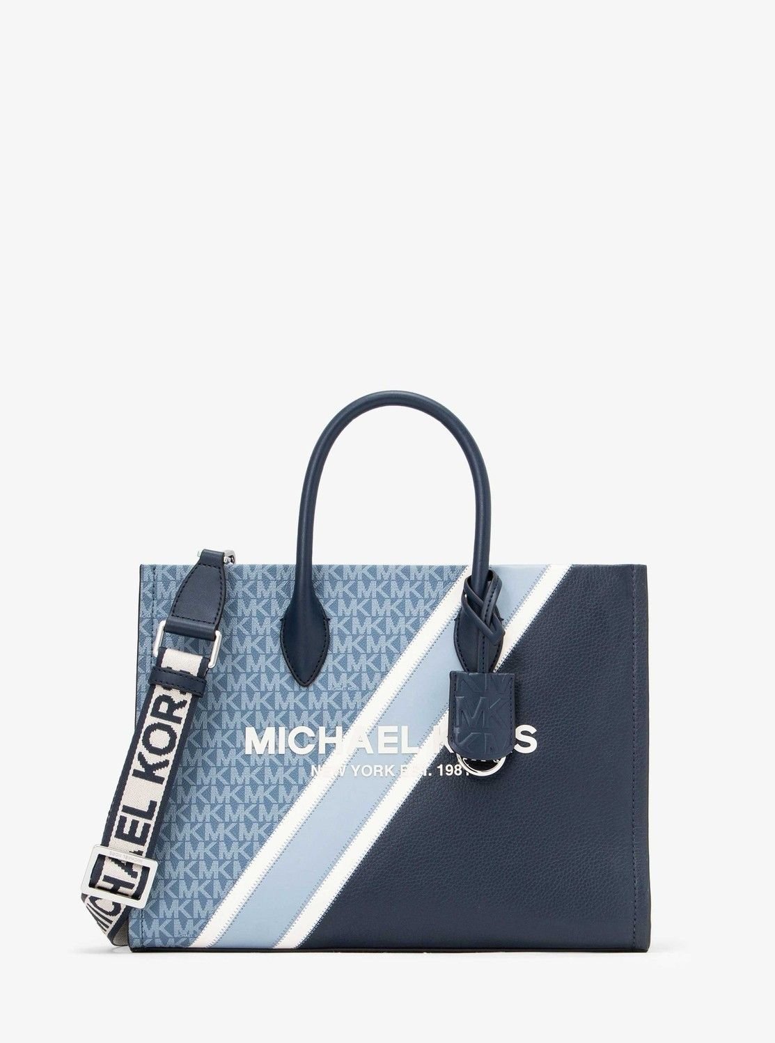 マイケルコース 【SALE／75%OFF】MICHAEL KORS MIRELLA EW トート ミディアム マイケル・コース バッグ トートバッグ ブルー【送料無料】