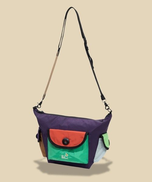 go slow caravan ポリエステルタフタショルダーバッグ ゴースローキャラバン バッグ ショルダーバッグ..