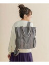 TOCCA 【WEB限定】CIELO TRAVEL BACKPACK バックパック トッカ バッグ リュック・バックパック ベージュ ブラック【送料無料】