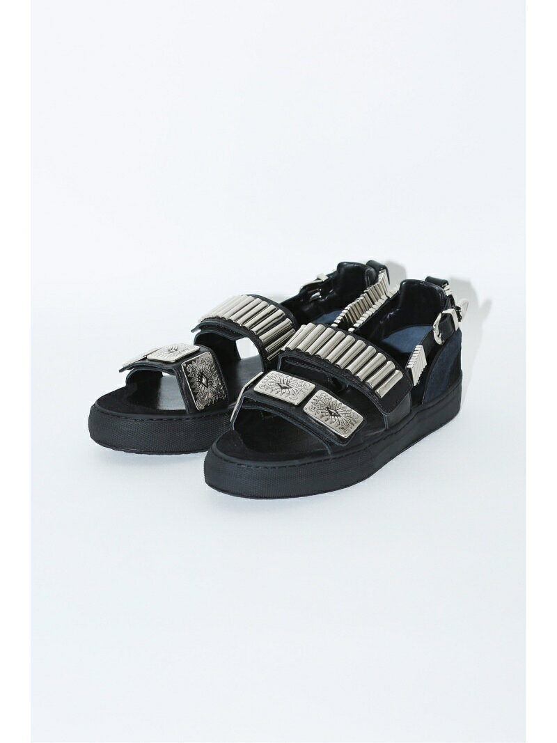 TOGA VIRILIS Metal sneaker sandals トーガ シューズ・靴 サンダル ホワイト ブラック【送料無料】