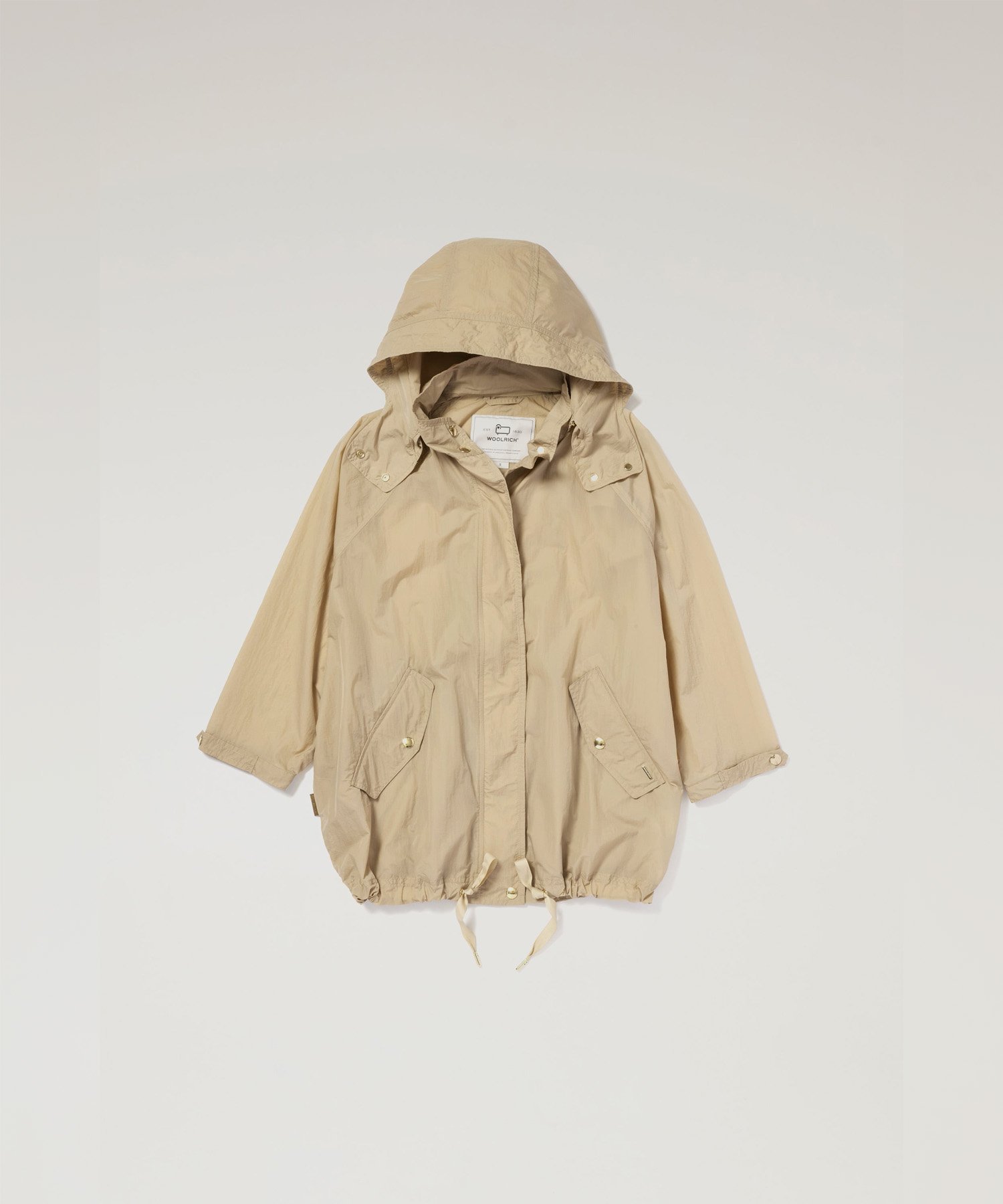【SALE／30%OFF】WOOLRICH (W)ANORAK CRINKLE NYLON ウールリッチ ジャケット・アウター ブルゾン・ジャンパー ベージュ ネイビー ブラウン【送料無料】のサムネイル