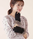 JILL by JILL STUART ◆プチリボンジャージグローブ ジル バイ ジル スチュアート ファッション雑貨 手袋 グレー ベージュ ブラック【送料無...