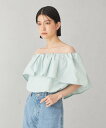 【SALE/50%OFF】EMMEL REFINES <EMMEL REFINES>EM タフタジャージ オフショル ブラウス ユナイテッドアローズ アウトレッ...