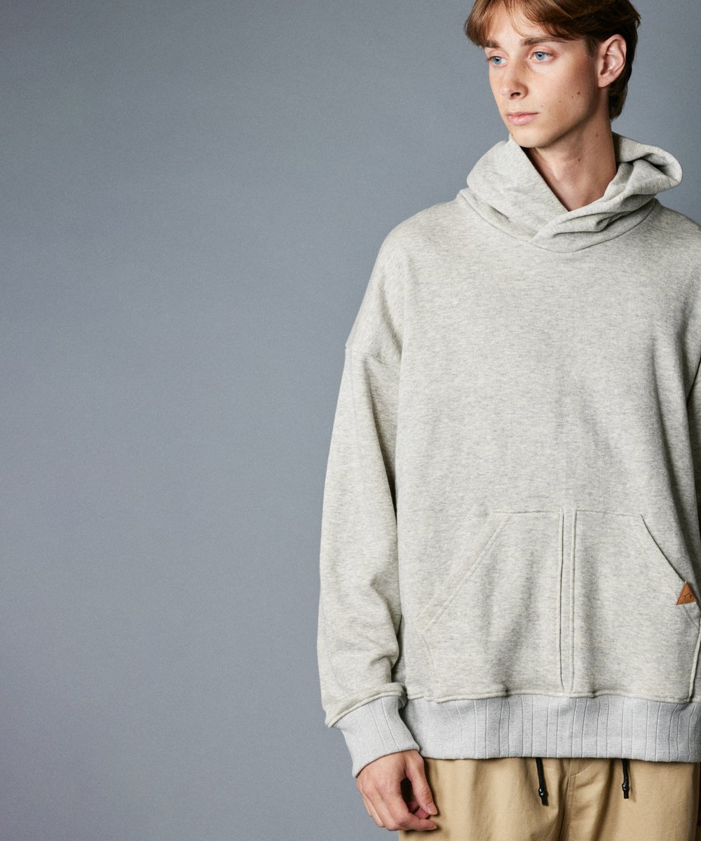 【SALE／20%OFF】rehacer rehacer/(M)Cozycraft LoopWheelSweat PK レアセル トップス パーカー・フーディー ネイビー グレー【送料無料】