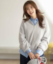 【SALE/30%OFF】any SiS 【洗える】シャギーニット パーカー エニィスィス トップス ニット ホワイト【送料無料】