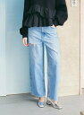 COEL COEL*upper hights クラッシュデニムパンツ コエル パンツ ジーンズ・デニムパンツ ブルー【送料無料】