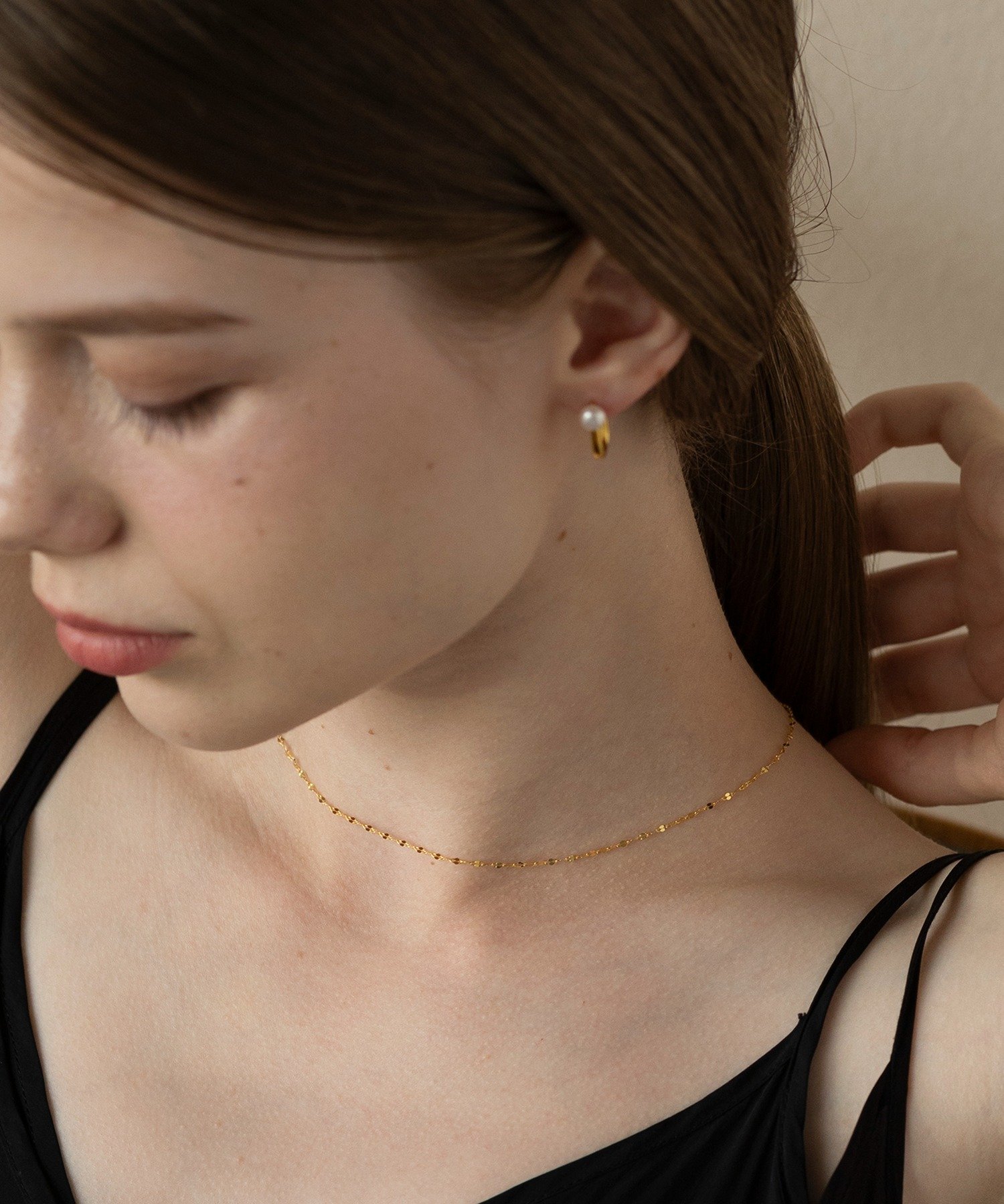 【SALE／60%OFF】MAISON BREEZE ALLURELLE/チェーンネックレス KNF127 セットアップセブン アクセサリー・腕時計 ネックレス
