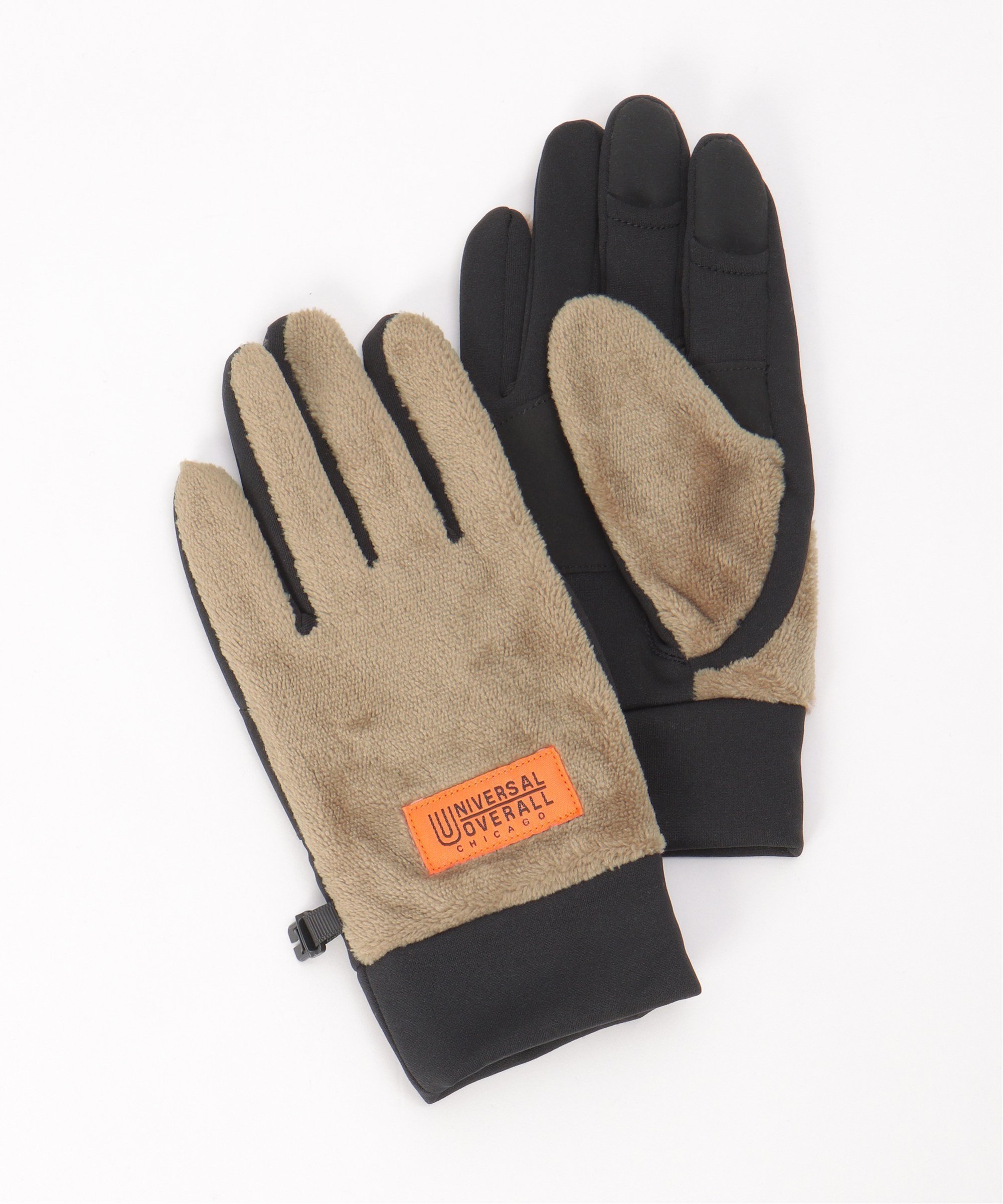 ikka UNIVERSAL OVERALL ユニバーサルオーバーオール ボアスマートグローブ イッカ ファッション雑貨 ..