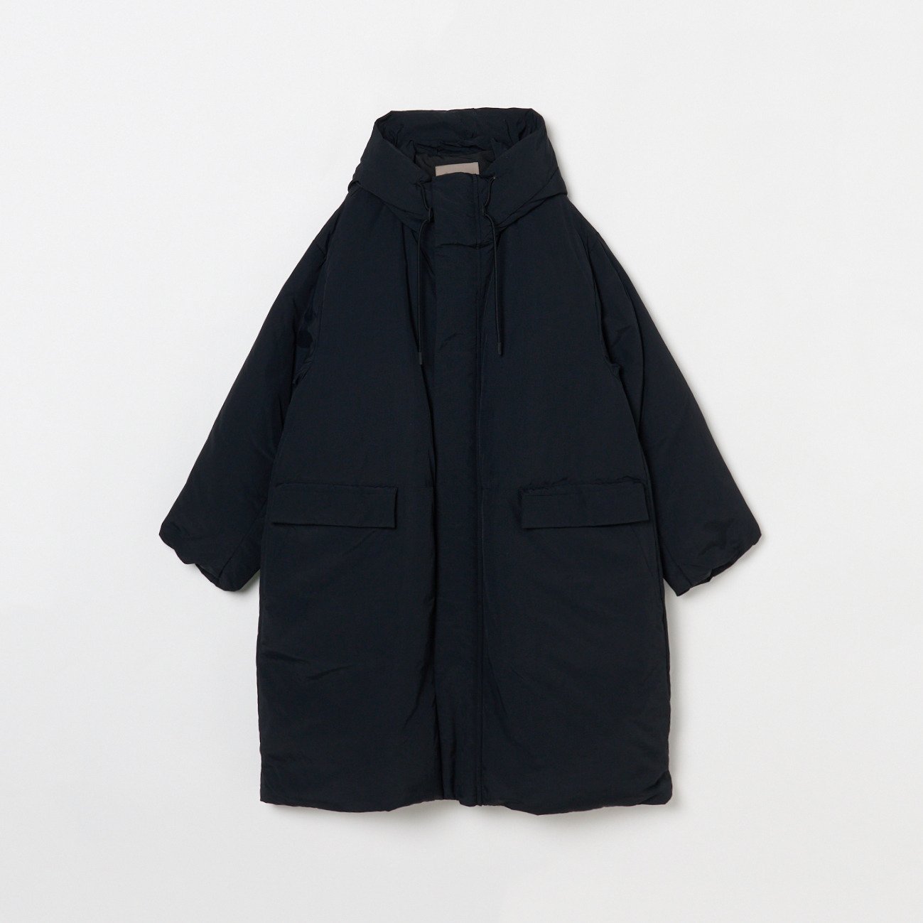 HELIOPOLE TASLAN LONG DOWN HOODY エリオポール ジャケット・アウター ダウンジャケット・ダウンベスト ブラック グレー