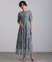 【SALE/45%OFF】PourVous フォーマルお呼ばれ パーティードレス結婚式 オケージョンドレス二次会 ワンピース プールヴー ワンピース・ドレス ドレス カーキグリーン ブルー グリーン ブラウン【送料無料】