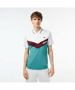 【SALE／30%OFF】LACOSTE 『ダニエル・メドベージェフ』Vネックプルオーバーポロシャツ ラコステ トップス ポロシャツ ホワイト ブラック【送料無料】