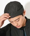 【SALE/55%OFF】a.v.v デニムフィッシャーCAP アー・ヴェ・ヴェ 帽子 その他の帽子 ブラック