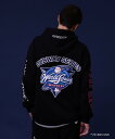 AVIREX 《AVIREX * MLB》HOODIE SUBWAY SERIES / フーディ アヴィレックス トップス パーカー・フーディー ブラック ホワイト