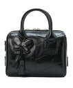 ANNA SUI ポワロ 2wayハンドバッグ クイーポ バッグ ハンドバッグ グリーン ブラック レッド【送料無料】
