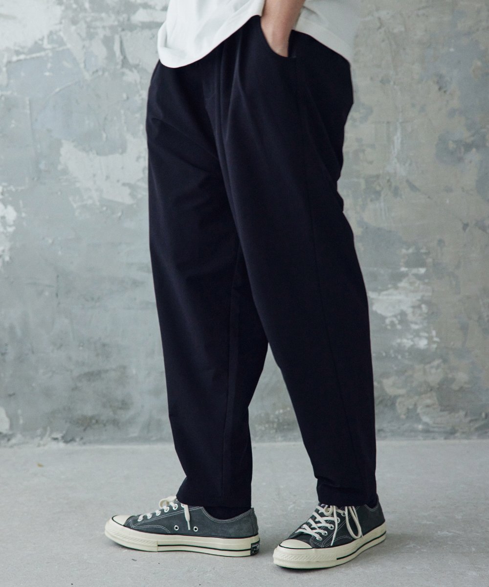 rehacer rehacer/(M)Removal tapered Pants レアセル パンツ その他のパンツ ブラック グレー ネイビー