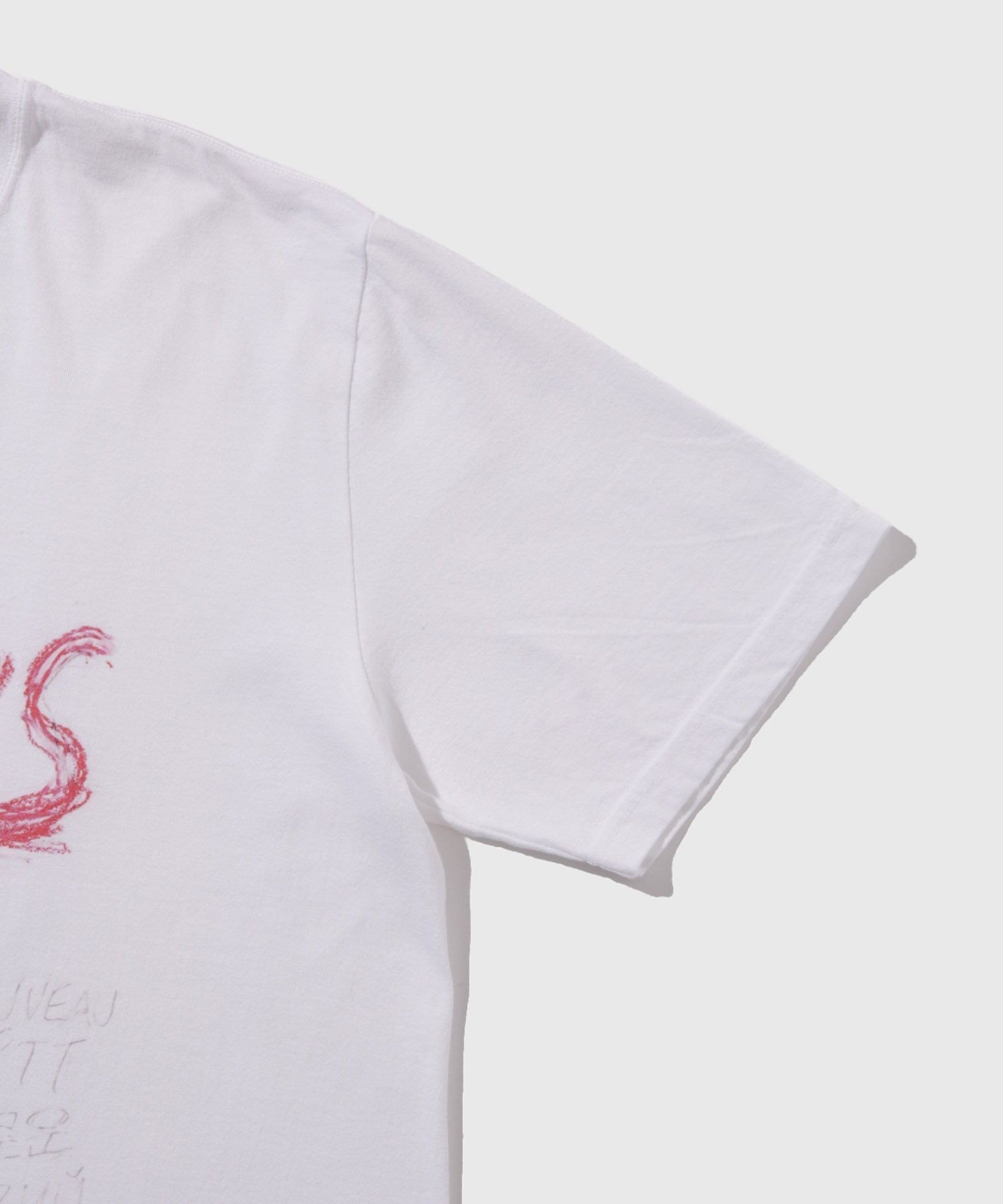 【SALE／40%OFF】ADAM ET ROPE' HOMME TANG DRAWING NOVUS アダムエロペ トップス カットソー・Tシャツ ホワイト【送料無料】