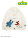 楽天Rakuten Fashiongelato pique 【SESAME STREET】【UNISEX】ジャガードショールカーディガン ジェラートピケ トップス カットソー・Tシャツ ホワイト ネイビー【送料無料】