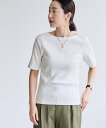 コーエン 服 レディース 【SALE／10%OFF】coen 【WEB限定】USAコットンワイドリブボートネックTシャツ コーエン トップス カットソー・Tシャツ ホワイト ブラック グレー カーキ