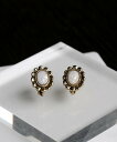 【SALE/70%OFF】colleca la アンティーク調オーバルイヤリング コレカラ アクセサリー・腕時計 イヤリング・イヤーカフ