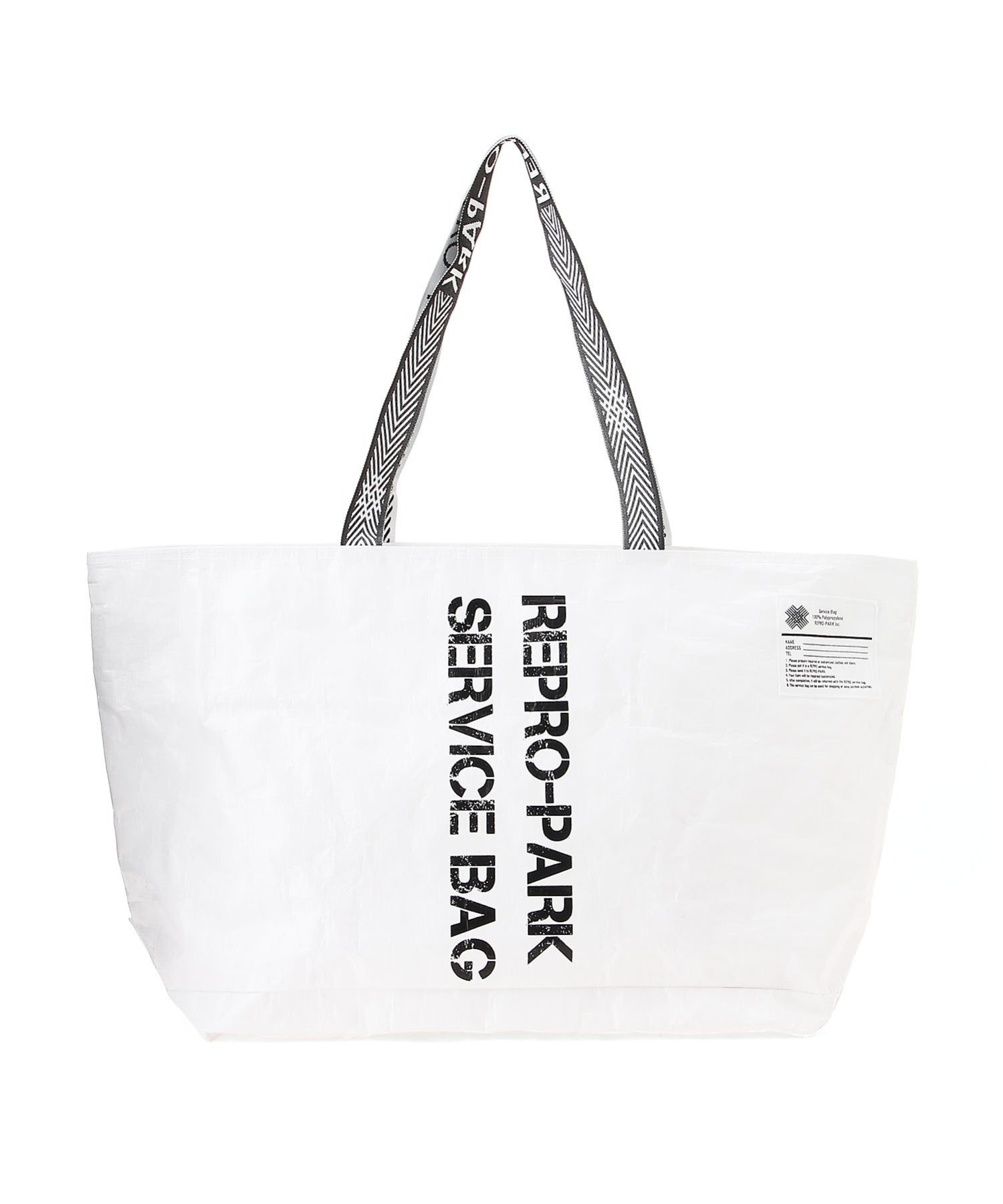 REPRO-PARK (U)Middle tote Bag タトラスコンセプトストア バッグ トートバッグ オレンジ パープル ホワイト ネイビー イエロー ブラック グリーン ベージュ ブルー