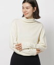 ニコアンド 服 レディース 【SALE／40%OFF】niko and ... (W)ウールブレンドソフトタートル ニコアンド トップス ニット ベージュ オレンジ ピンク ブラック ブルー