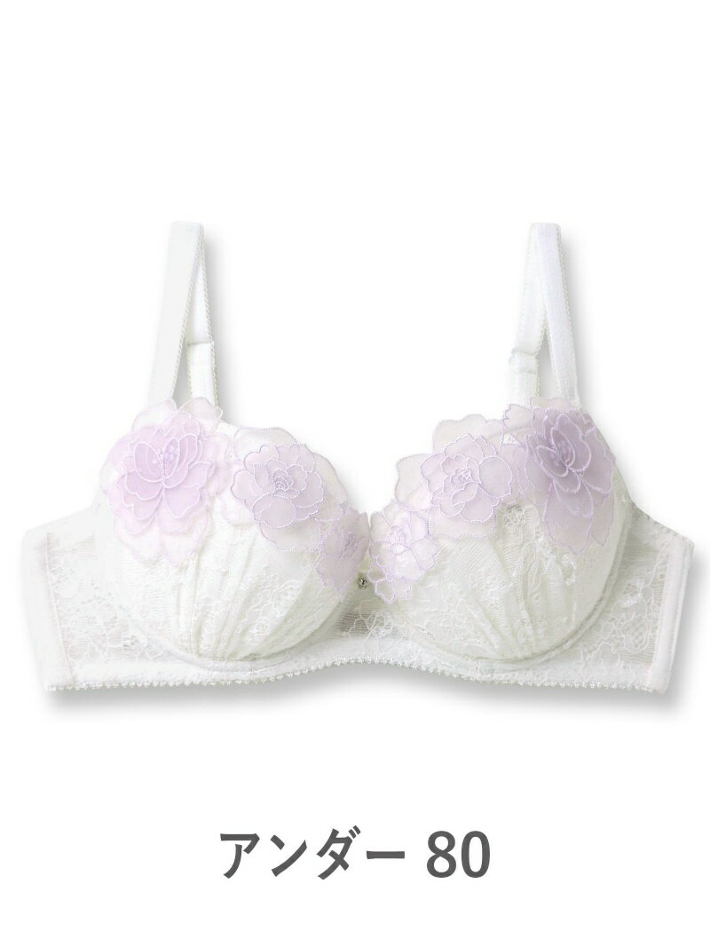 fran de lingerie emotional エモーショナル コーディネートブラジャー B-Gカップ フランデランジェリー インナー・ルームウェア ブラジャー ピンク ブラック グレー ホワイト ブルー レッド パープル