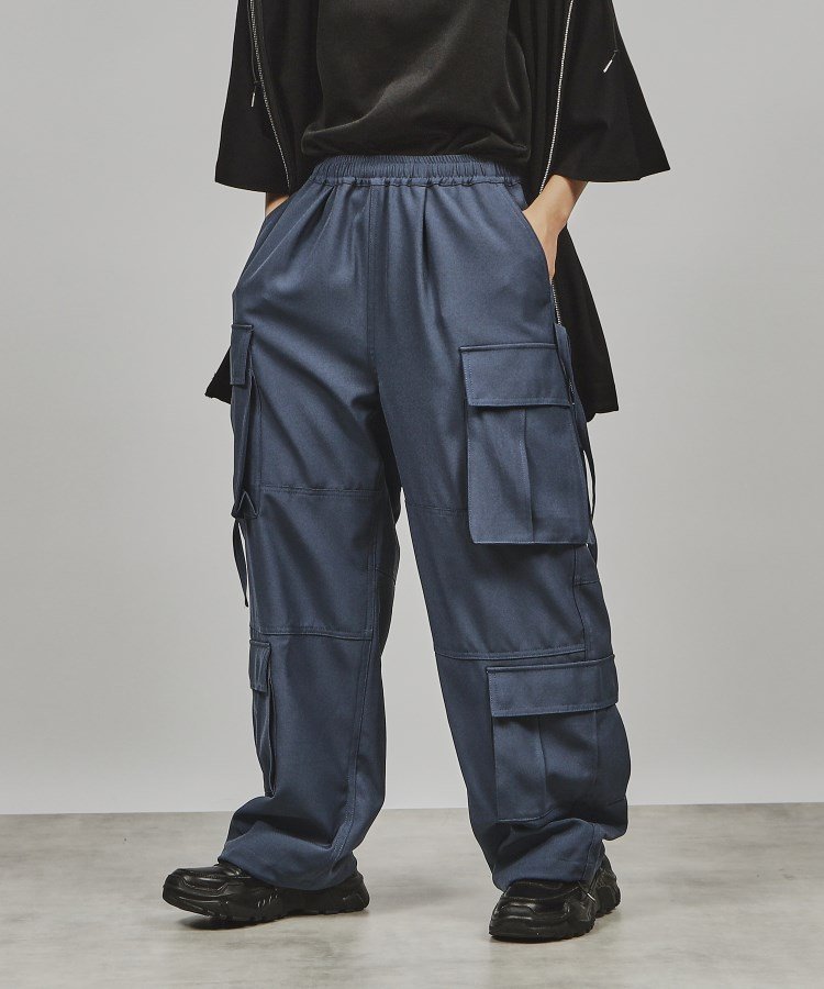 【SALE／30%OFF】tk.TAKEO KIKUCHI テクニカルカーゴパンツ ティーケータケオキクチ パンツ その他のパンツ グレー ブラック ベージュ【送料無料】のサムネイル