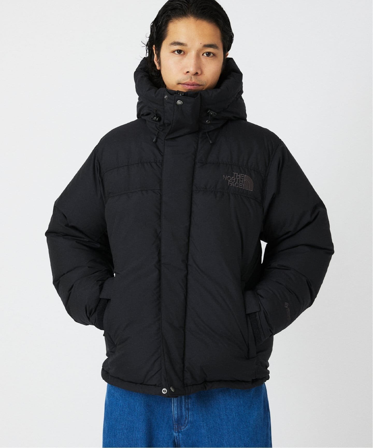 JOURNAL STANDARD relume THE NORTH FACE / ザ ノースフェイス オルタレーションバフズジャケット ジャーナル スタンダード レリューム ジャケット・アウター ダウンジャケット・ダウンベスト ブラック ベージュ【送料無料】のサムネイル