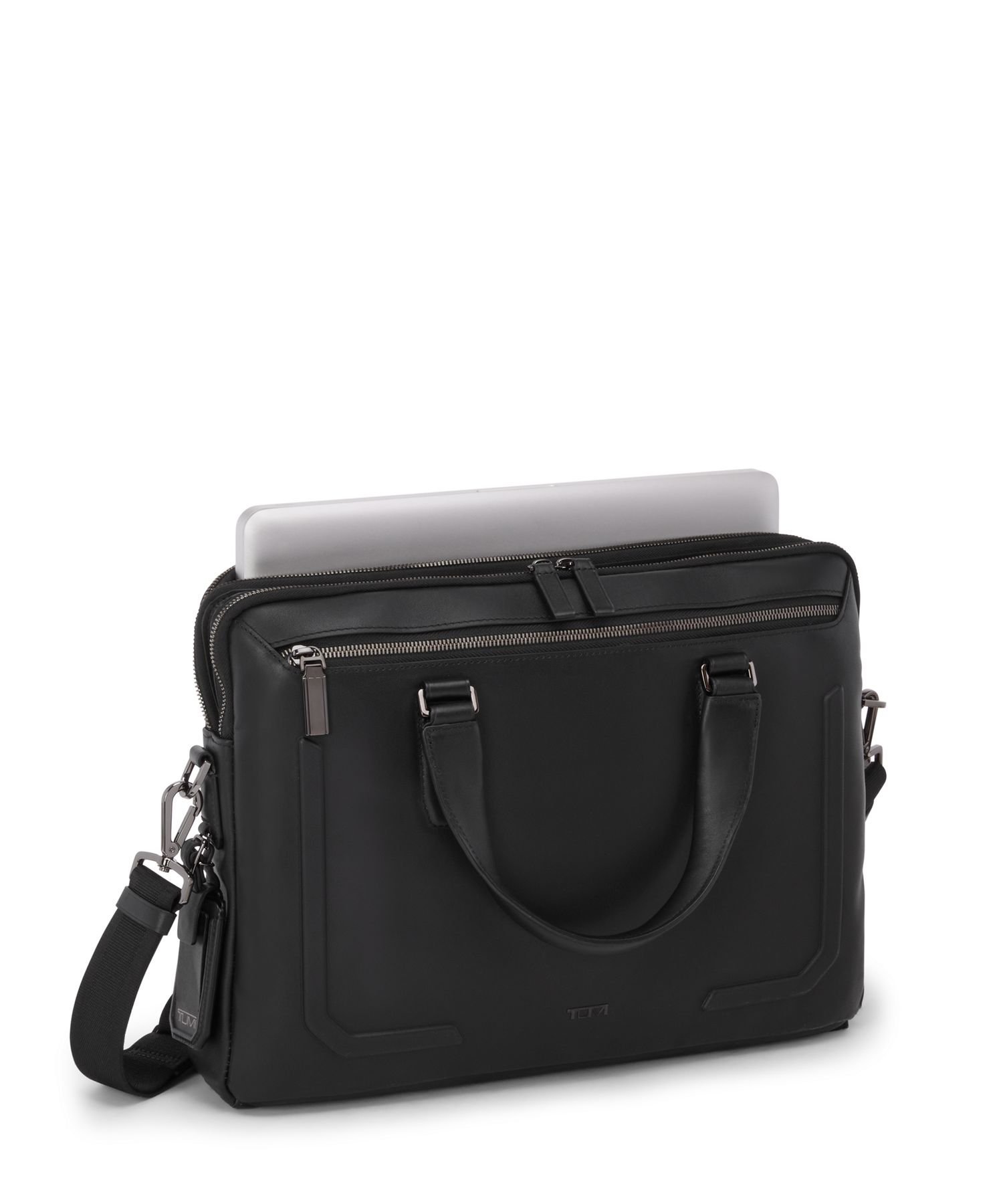 TUMI 【TUMI 公式店】HARRISON 「シカモア」スリム・ブリーフ トゥミ バッグ ビジネスバッグ・ブリーフケース ブラック【送料無料】