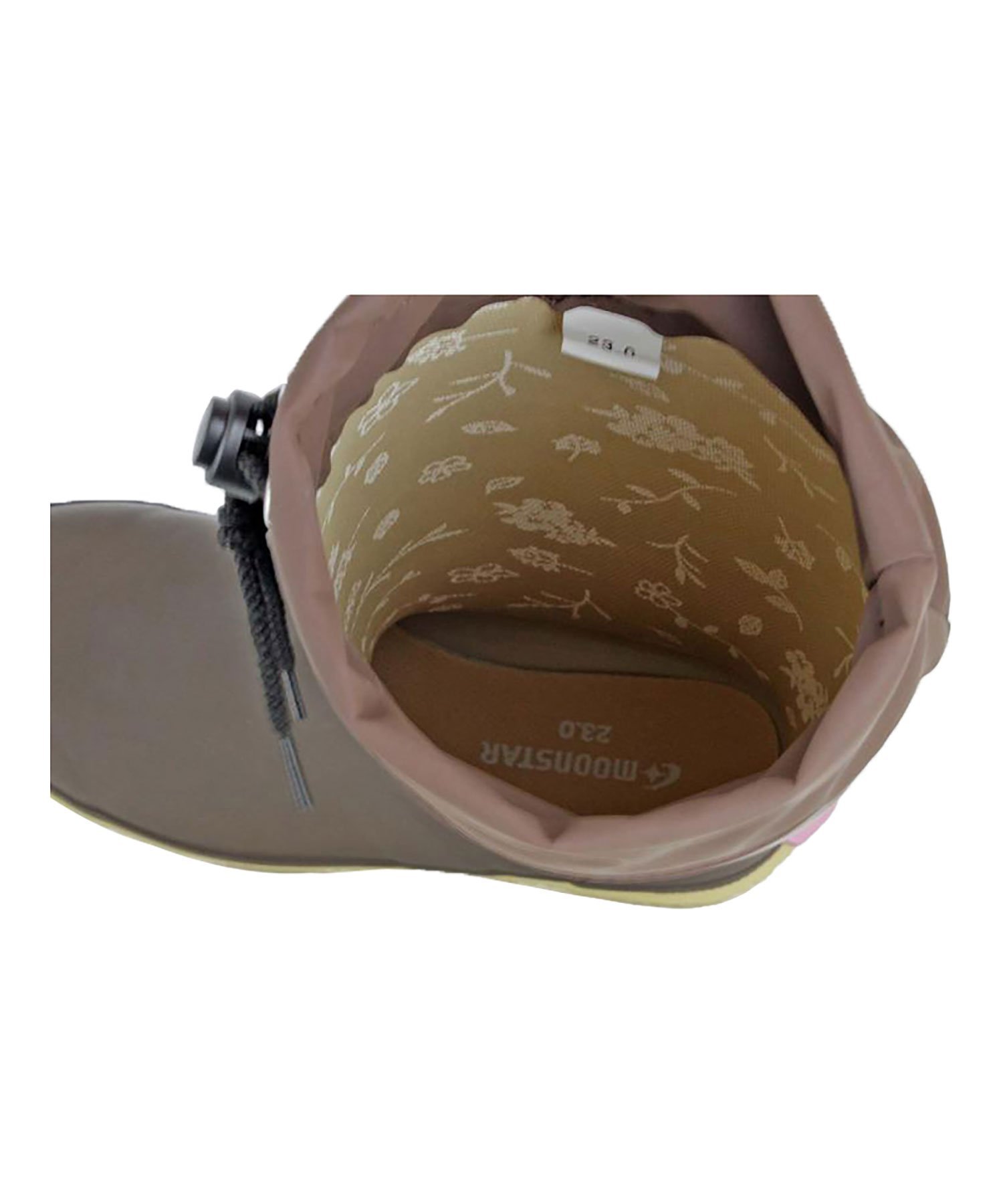 MoonStar 【MoonStar】 MS RLS01 レアリゼ レディス 2E レインブーツ ムーンスター シューズ・靴 レインシューズ・ブーツ ブラウン【送料無料】