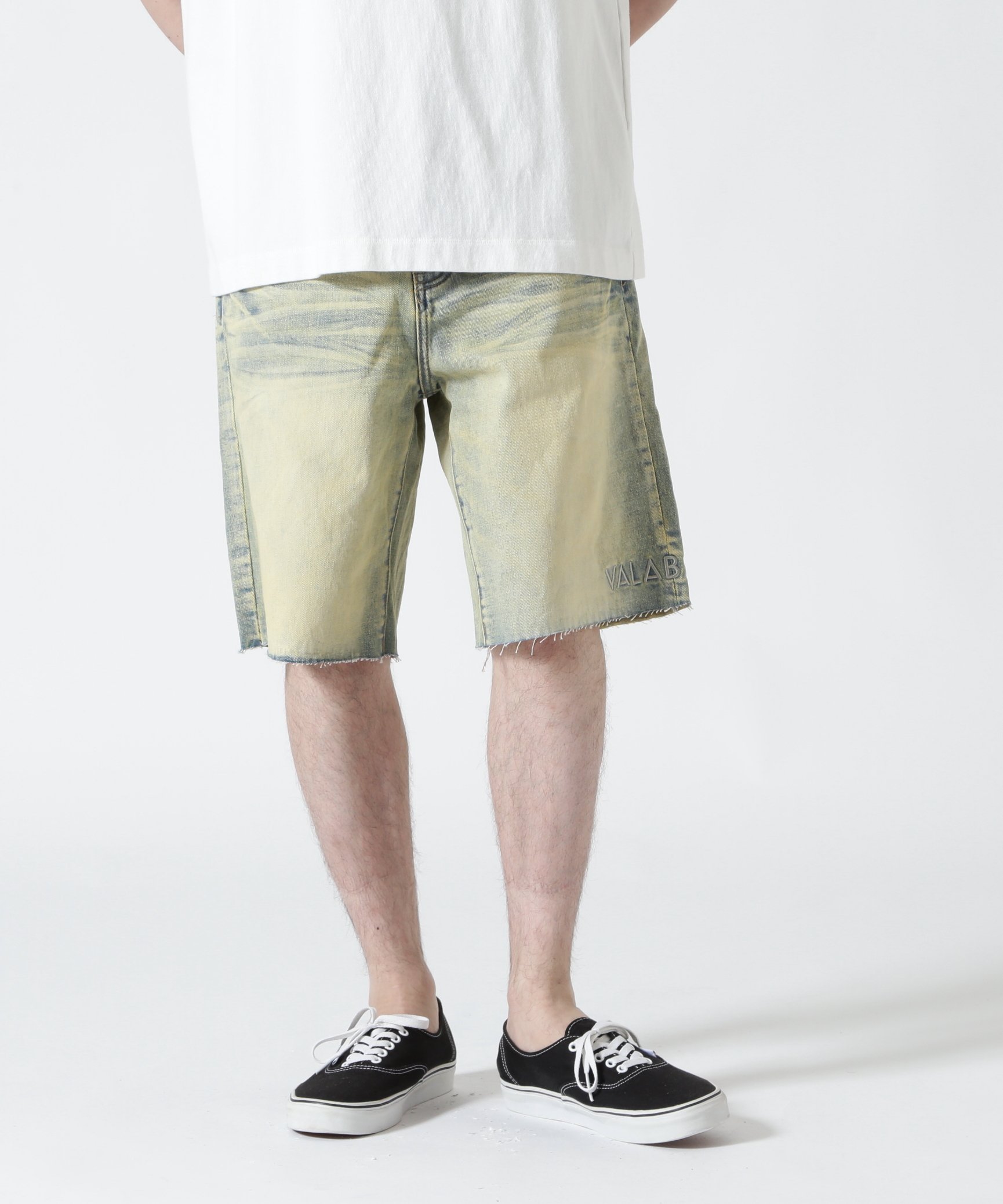 ROYAL FLASH Valabasas/バラバサス/Mr.SHORTS DENIM ロイヤルフラッシュ パンツ その他のパンツ ブラック
