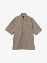 THE NORTH FACE 【公式】ショートスリーブトリップフィールドシャツ(ユニセックス) ザ・ノース・フェイス トップス ポロシャツ ブラック グリーン【送料無料】