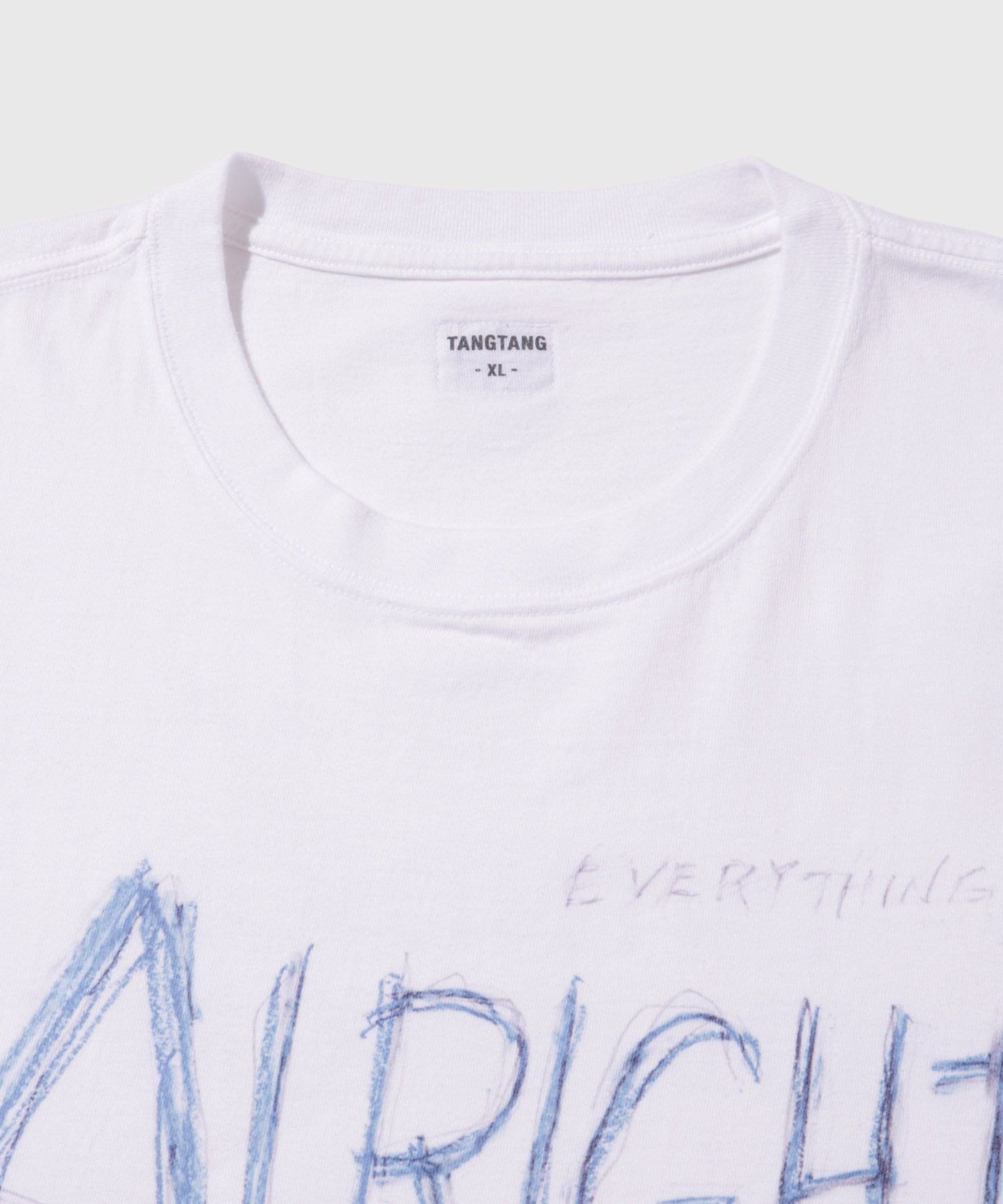 【SALE／40%OFF】ADAM ET ROPE' HOMME TANG DRAWING ALRIGHT アダムエロペ トップス カットソー・Tシャツ ホワイト【送料無料】