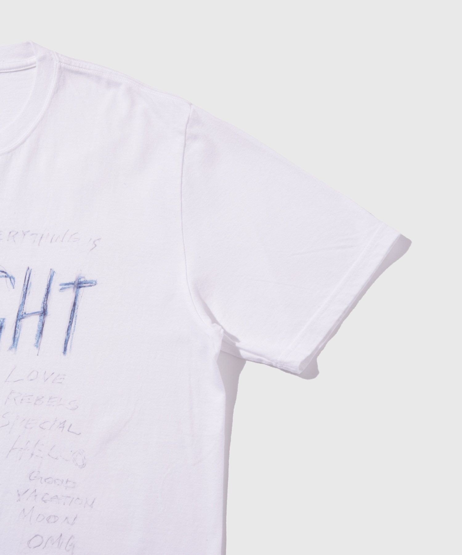 【SALE／40%OFF】ADAM ET ROPE' HOMME TANG DRAWING ALRIGHT アダムエロペ トップス カットソー・Tシャツ ホワイト【送料無料】