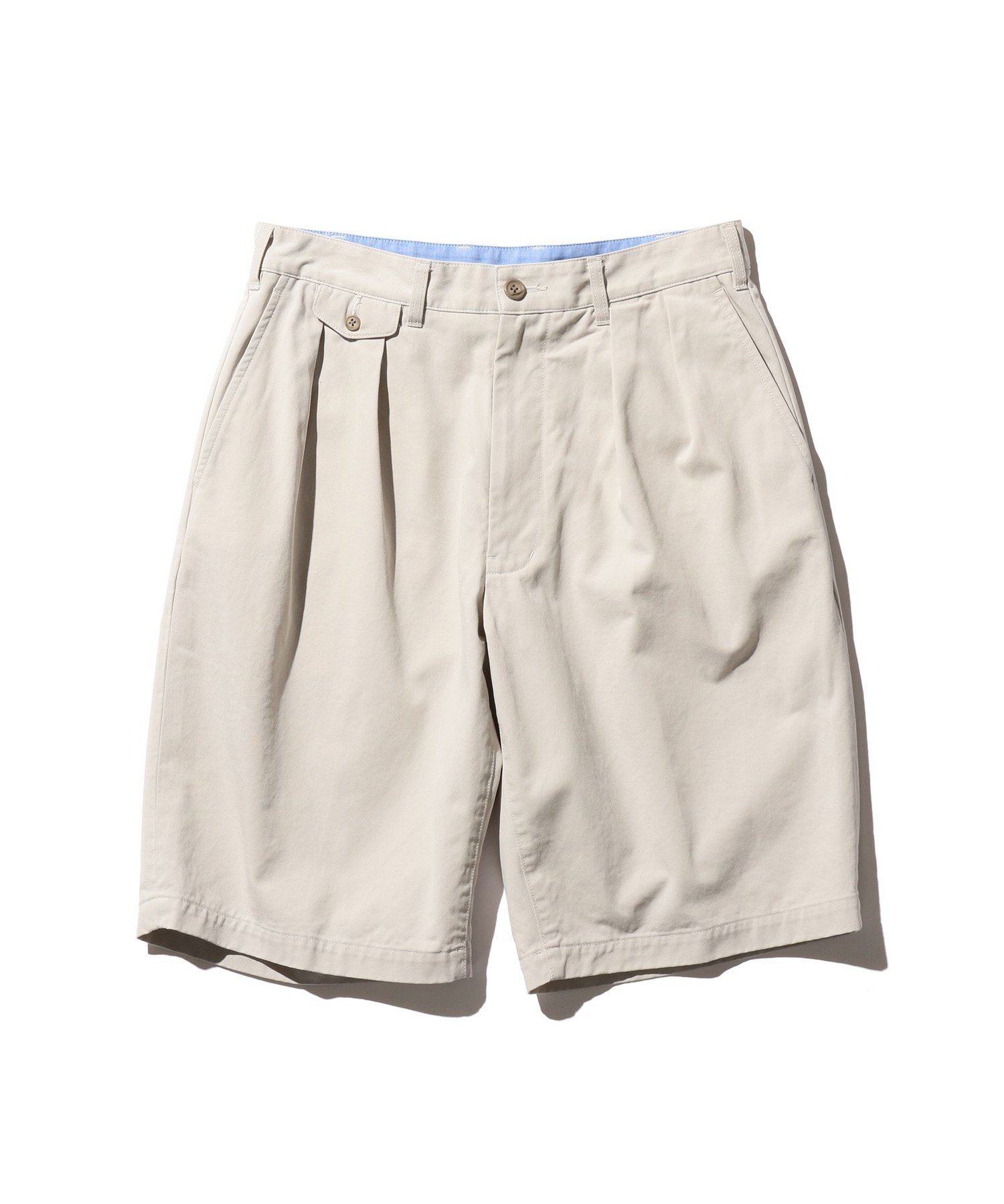 BEAMS PLUS 2 Pleats Shorts Twill Bio Washed ビームス メン パンツ その他のパンツ【送料無料】