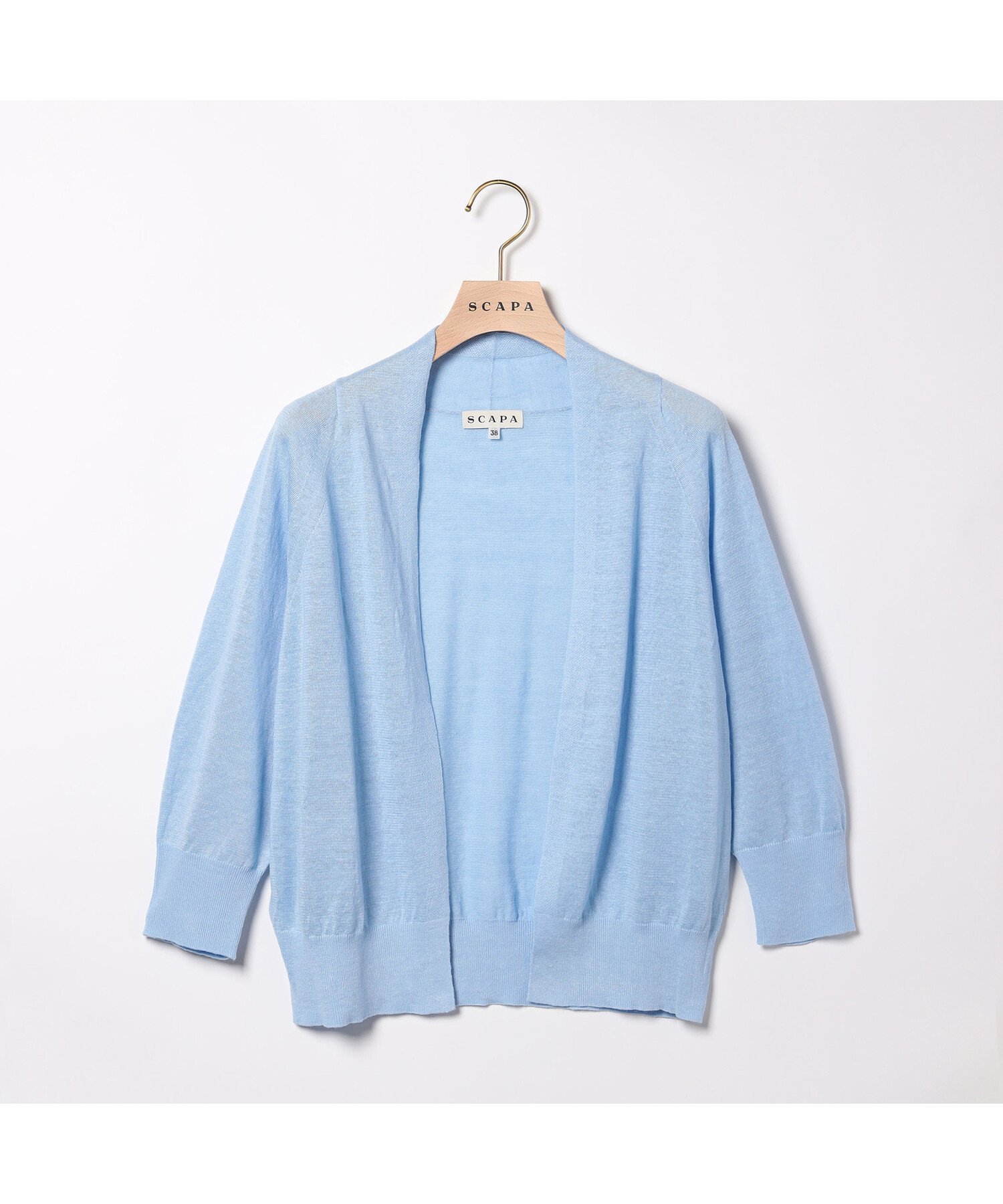 樂天商城 - 【SALE／37%OFF】SCAPA リネンニット スキャパ トップス ニット ホワイト【送料無料】