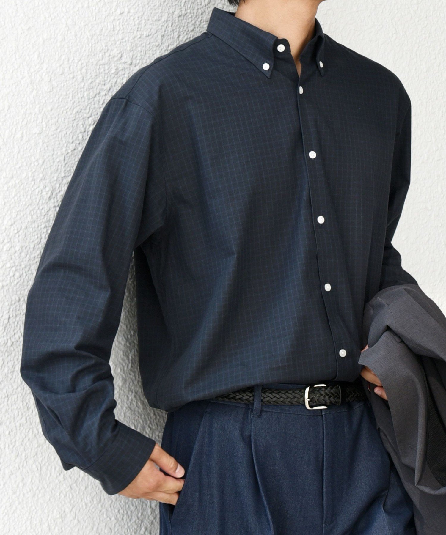 【SALE／40%OFF】SHIPS any SHIPS any:＜洗濯機可能＞ブラッシュド トラッド チェック ボタンダウン シャツ◇ シップス トップス シャツ・ブラウス ブラック ベージュ ブラウン ネイビー ホワイト【送料無料】