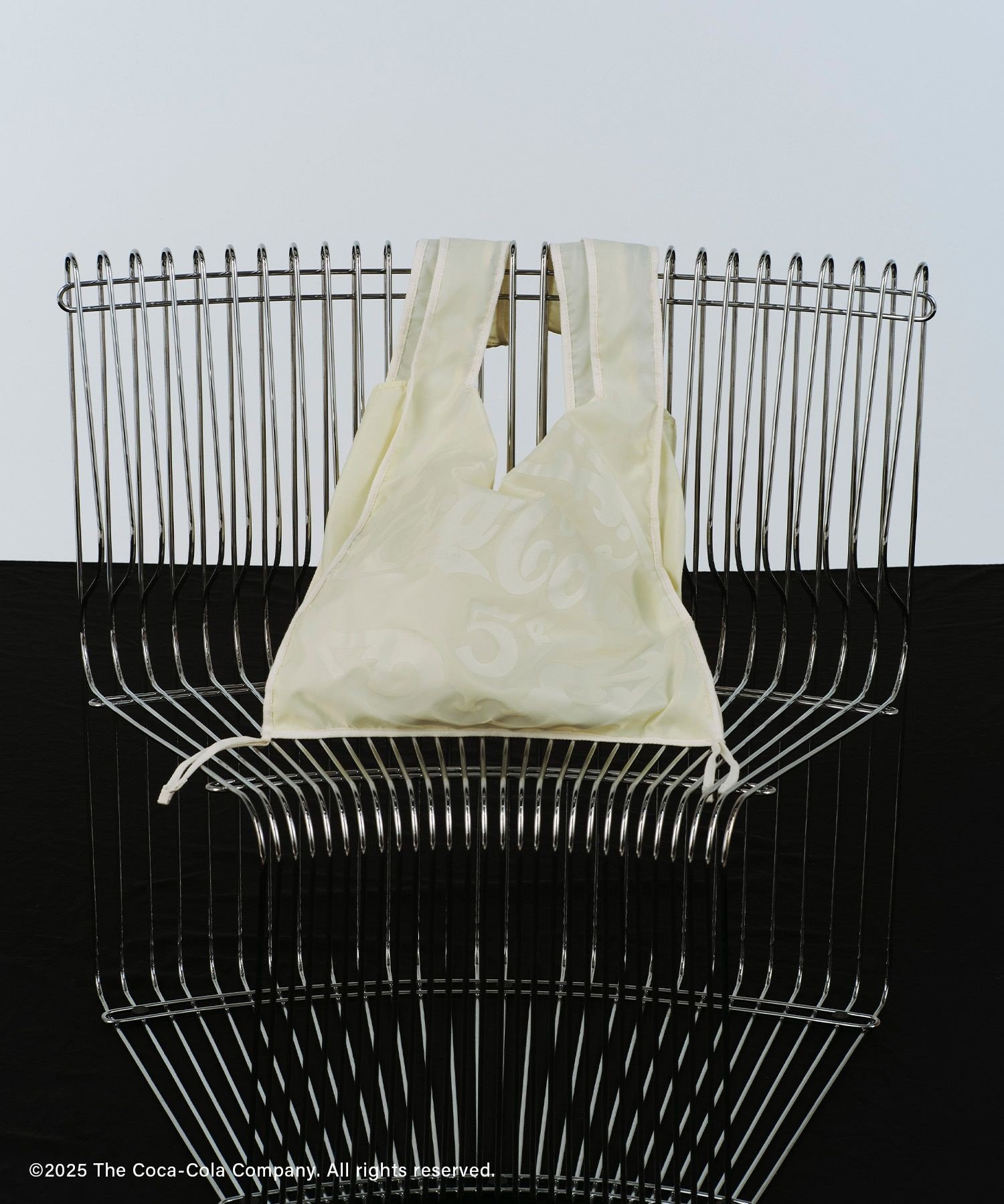 【SALE／50%OFF】ADAM ET ROPE' FEMME 【Coca-Cola】Eco bag アダムエロペ バッグ エコバッグ・サブバッグ ブラック ベージュ